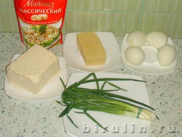 Салат "Генеральский". Ингредиенты.