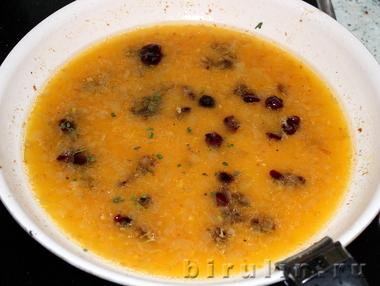 Жаренная свинина с апельсиново-клювенным соусом. Фото 11